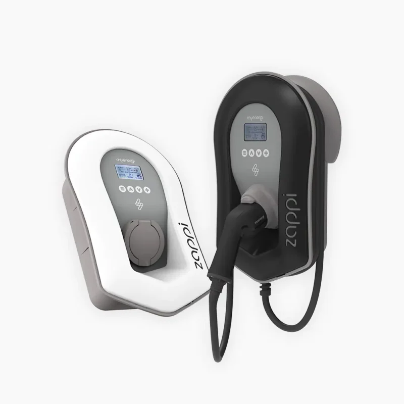 Zappi V2.1 2H07T bekabeld 1PH (1 fase) en (7KW)